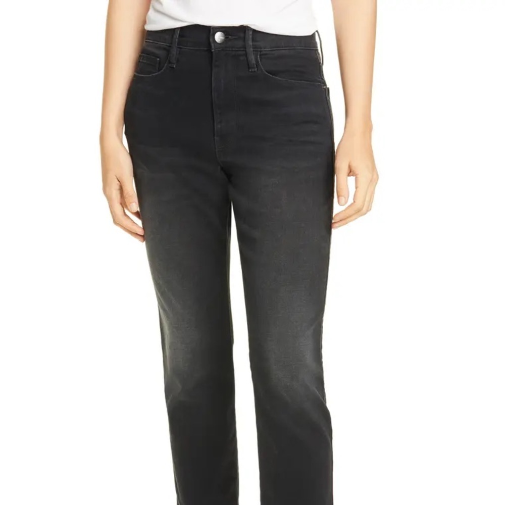 Frame Crop Jeans Le Pixie Sylvie Slender Straight